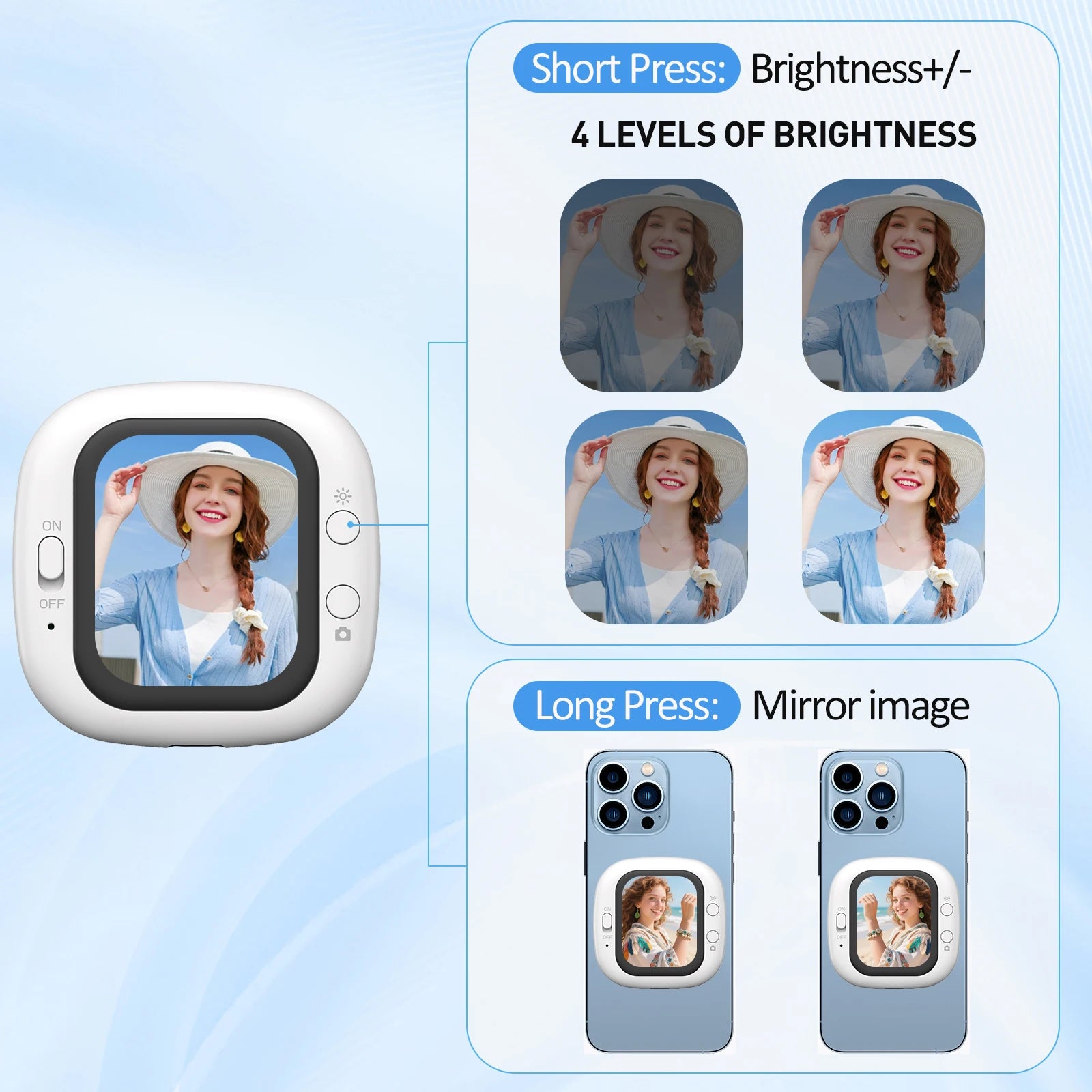 Selfie Screen For Iphone/Androids